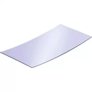 Image of Reflective polystyrol sheet Reely (L x W) 200 mm x 100 mm 1 mm