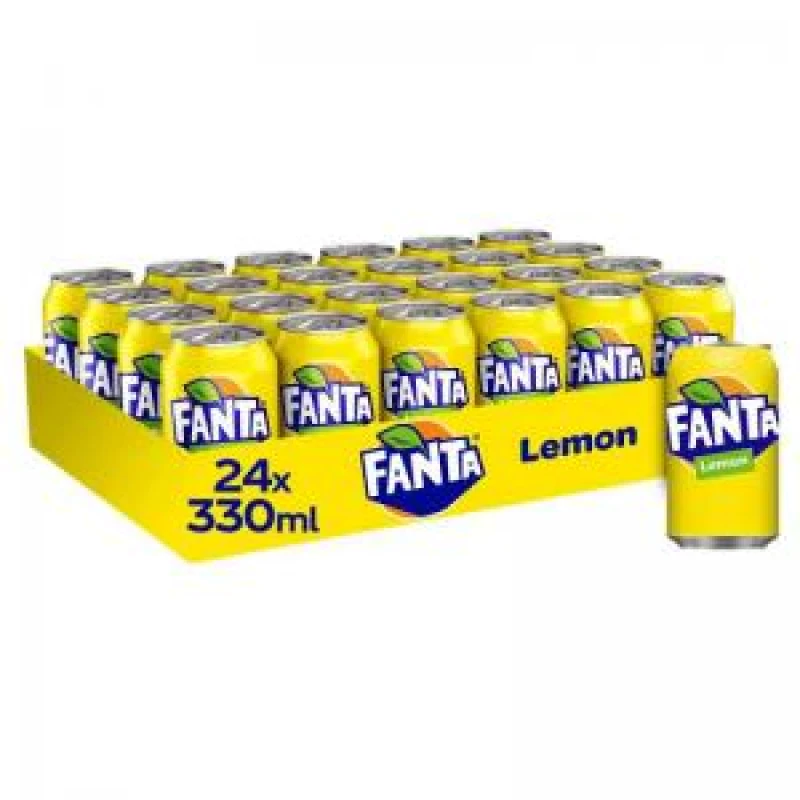 Image of Fanta Lemon, 24 x 330ml