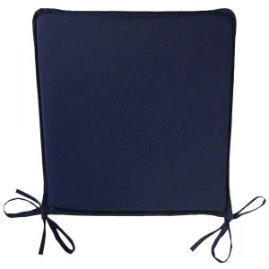 Image of Charles Bentley Pair of Standard Seat Pads - Navy