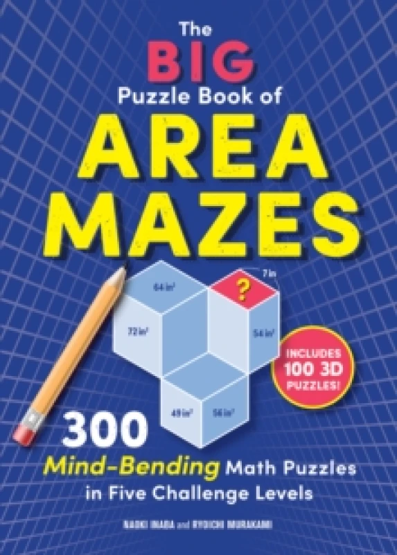 Image of The Big Puzzle Book of Area Mazes : 300 Mind-Bending Math Puzzles in Five Challenge Levels Paperback / softback