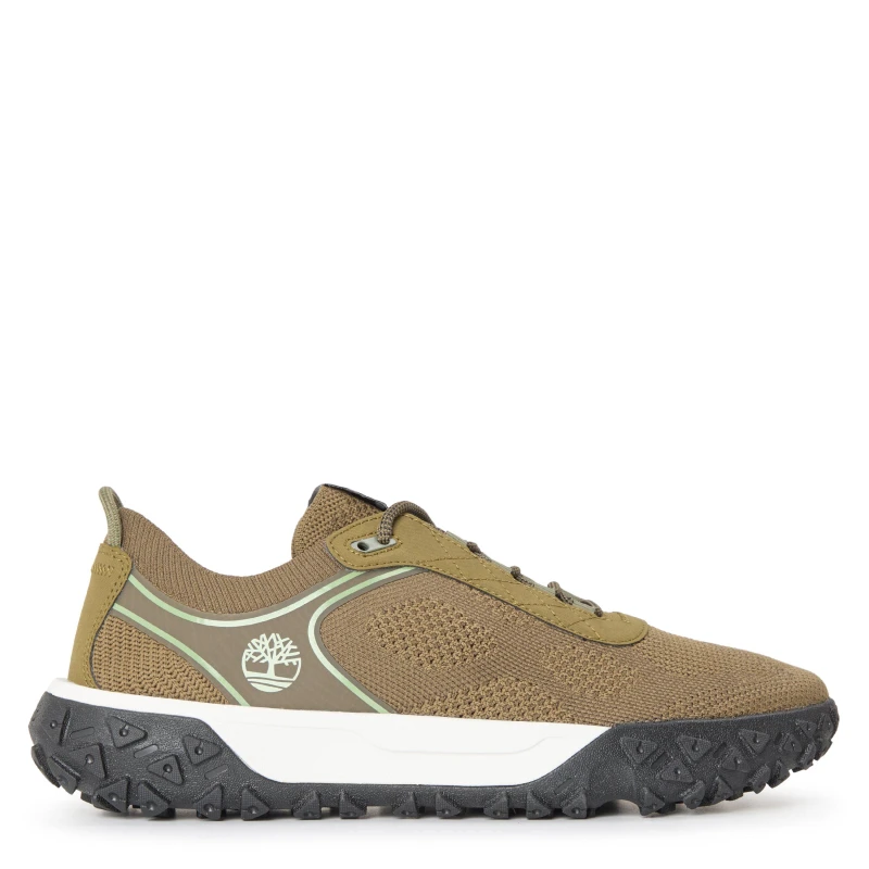 Image of Timberland Mens Low Lc Sneaker Low-Top Trainers Olive Mesh male 7 (41)