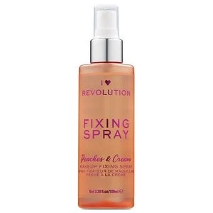Image of I Heart Revolution Fixing Spray Peaches & Cream, Peaches & Cream