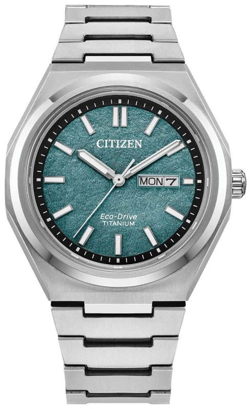 Image of Citizen AW0130-85X Zenshin Super Titanium Bracelet Watch - W38383
