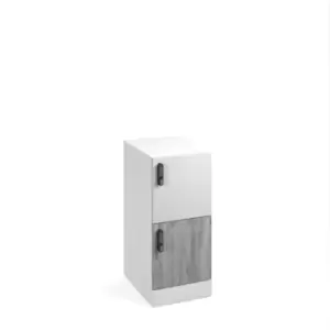 Image of Flux 900mm high lockers with two doors - digital lock