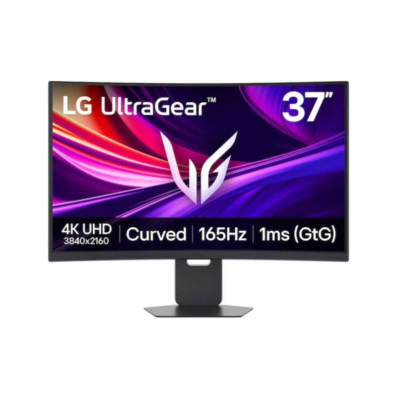 Image of LG UltraGear 37G800A-B 37" 4K Ultra HD 165Hz 1ms Freesync Premium Pro USB-C Height Adjustable Curved Gaming Monitor 37G800A-B.AEKQ