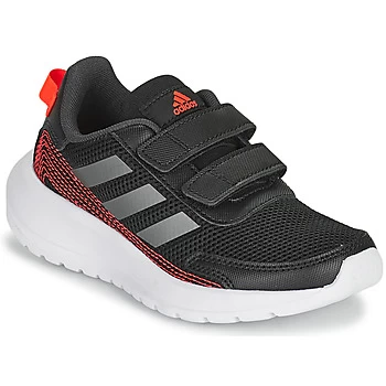Image of adidas TENSAUR RUN C boys's Childrens Sports Trainers in Black - Sizes 10 kid,11 kid,11.5 kid,12.5 kid,13.5 kid,1 kid,2 kid