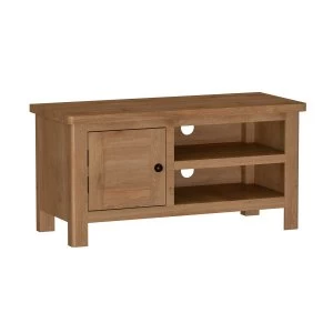 Image of Pushpan Rosewell Natural Oak TV Unit