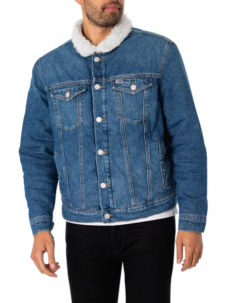 Image of Regular Sherpa Flag Jacket