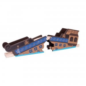 Image of Bigjigs Rail Shipwreck Bridge