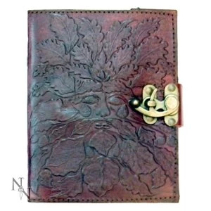 Image of Greenman Leather Embossed Journal