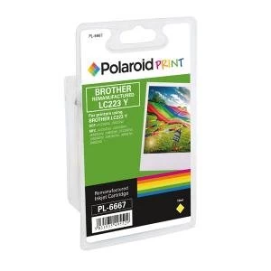 Image of Polaroid Brother LC223 Yellow Ink Cartridge