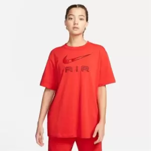 Image of Nike Air Womens T-Shirt - Red