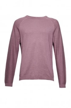 Image of Mens French Connection Arambol Slub Knit Jumper Red