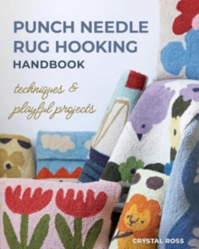 Image of Punch Needle Rug Hooking Handbook : Techniques & Playful Projects Paperback / softback
