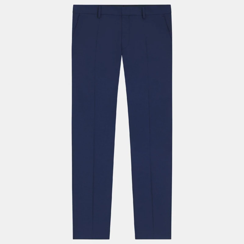 Image of Boss H-Genius-MM-C-224 Slim-Fit Trousers Blue male 38S