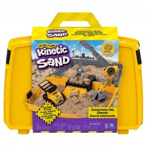Image of Kinetic Sand Construction Box Playset