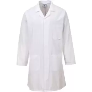 Image of Portwest Standard Workwear Lab Coat (Medical Health) (5XL) (White) - White