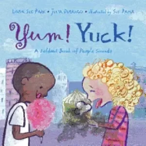 Image of yum yuck a foldout book of people sounds