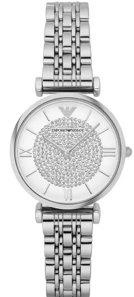Image of Emporio Armani Watch Gianni T-Bar Ladies - White EA-222