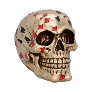 Image of Dead Mans Hand Gold Skull