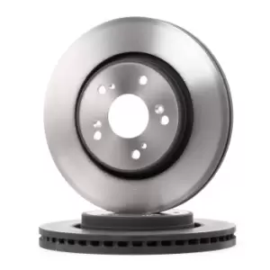 Image of TRW Brake disc Vented DF4857S Brake rotor,Brake discs HONDA,CR-V III (RE),CR-V IV (RM_),CROSSTOUR