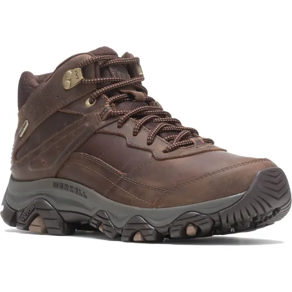 Image of Merrell Mens Moab Adventure 3 Mid Waterproof Walking Boot - UK 8