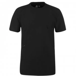Image of Reebok Woven T Shirt Mens - Black
