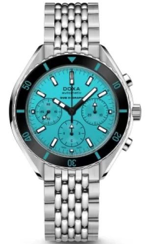 Image of Doxa Watch SUB 200 C-Graph Aquamarine Bracelet