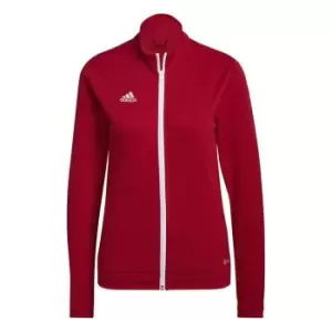 Image of adidas ENT22 Track Jacket Womens - Red