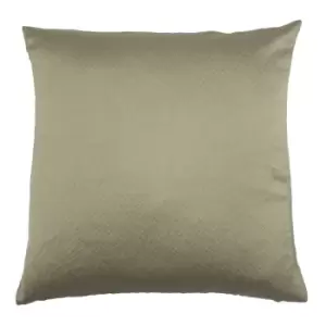 Image of Palermo Sateen Cushion Oyster, Oyster / 45 x 45cm / Polyester Filled