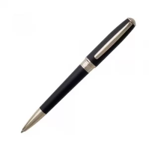 Image of Hugo Boss Gold Plated Ballpoint Pen Navy