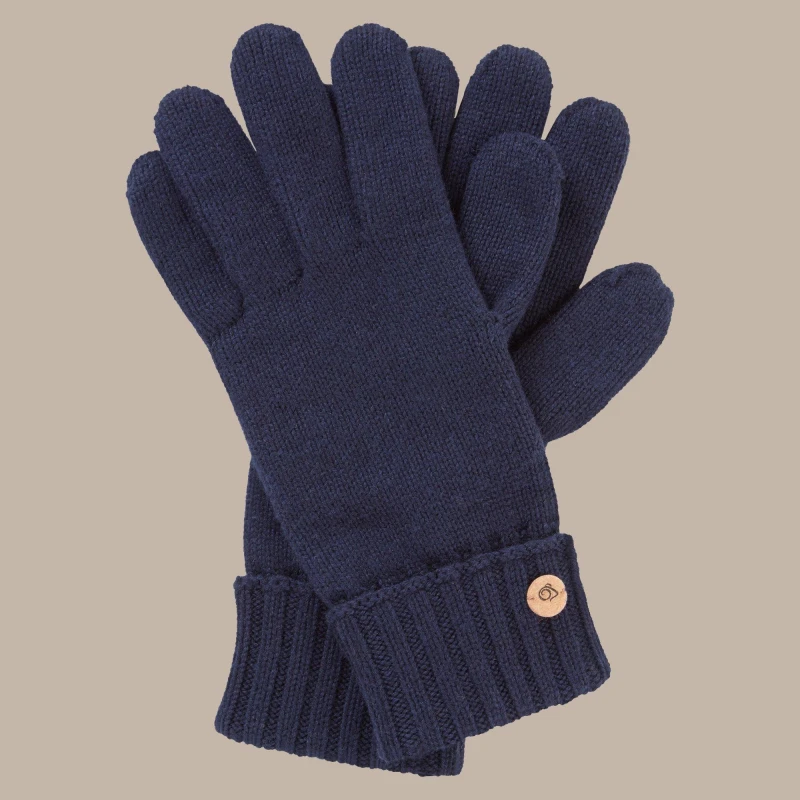 Image of Craghoppers National Trust Guelder Glove Blue Navy female S/M
