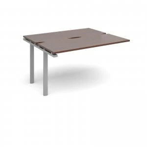 Image of Adapt II Add On Units Back to Back 1400mm x 1200mm - Silver Frame wal