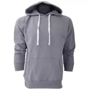 Image of Mantis Mens Superstar Zip Through Hooded Sweat / Hoodie (M) (Heather Grey Melange)