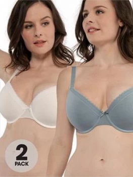 Image of Dorina Curves Lila 2 Pack T-Shirt Bra