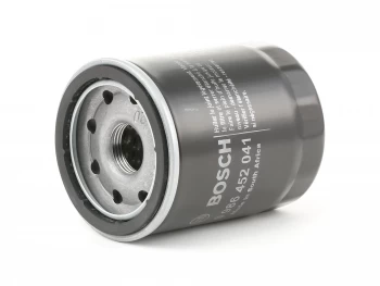 Image of Bosch Oil Filter HONDA,ALFA ROMEO,FORD USA 0 986 452 041 46544820,55256470,MD360935 1109CG,MD360935,46544820,46751179,46756470,50039193,55230822