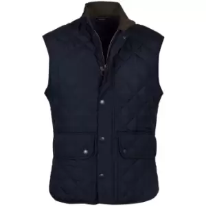 Image of Barbour Mens Lowerdale Quilted Gilet Navy XXL