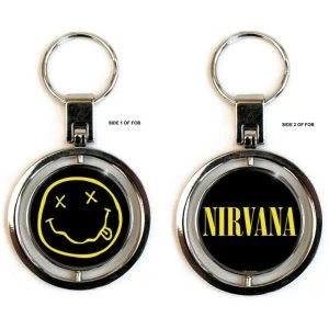 Image of Nirvana - Smiley Logo Keychain