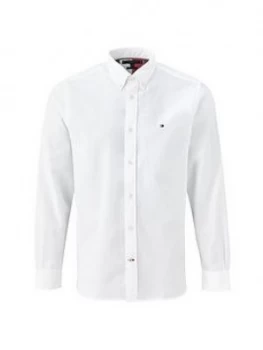Image of Tommy Hilfiger Lightweight Oxford Shirt - White