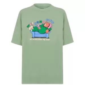 Image of Daisy Street Tyler Tee - Green
