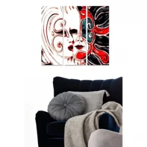 Image of MDF4982673 Multicolor Decorative MDF Painting (3 Pieces)