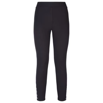 Image of James Lakeland Button Detail Trousers - Black