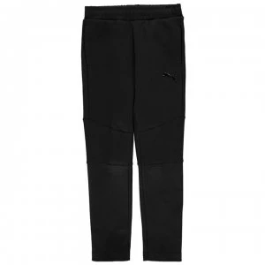 Image of Puma Evostripe Tracksuit Bottoms Junior Boys - Black