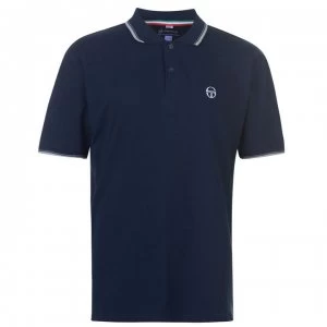 Image of Sergio Tacchini Zuck Polo Shirt Mens - Navy