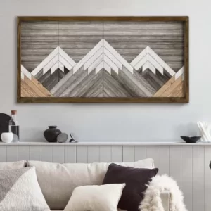 Image of TAH035 Multicolor Decorative Framed MDF Painting