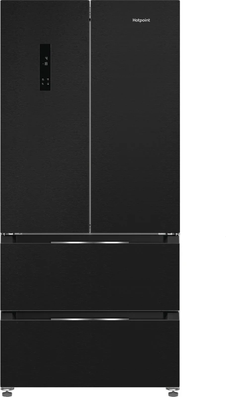 Image of Hotpoint HPG2 6513 XK5E Frost Free Multi-door American Fridge Freezer - Dark Inox - D Rated