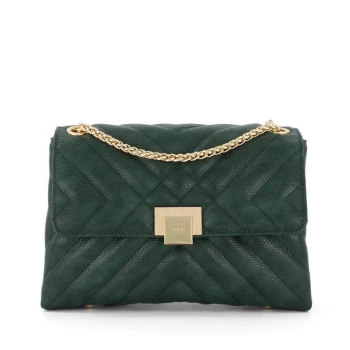 Image of Dune Dorchester Flap Over Cross Body Womens - Green 287