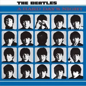 Image of The Beatles Hard Days Night Steel Wall Sign