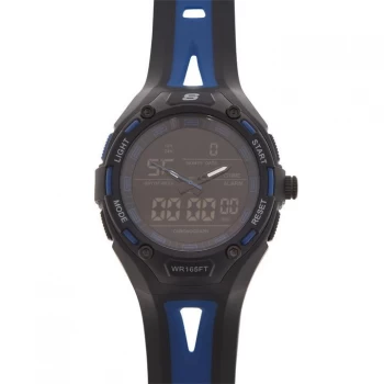 Image of Skechers Digital Watch Mens - Black/Blue