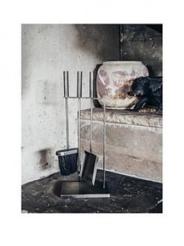 Image of Ivyline Pewter Fire Set 3 Piece